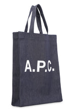 Load image into Gallery viewer, Lou logo detail tote bag
