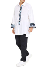 Load image into Gallery viewer, Silk-cotton blend shirt