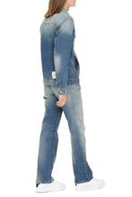 Load image into Gallery viewer, Bleach wash denim jacket
