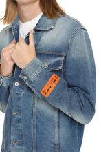 Load image into Gallery viewer, Bleach wash denim jacket