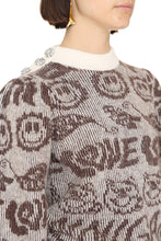 Load image into Gallery viewer, Long sleeve crew-neck sweater