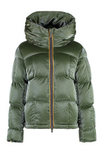 Load image into Gallery viewer, Brielin hooded nylon down jacket