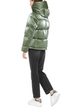 Load image into Gallery viewer, Brielin hooded nylon down jacket