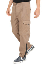 Load image into Gallery viewer, Cotton cargo-trousers