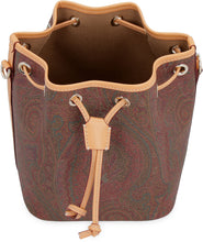 Load image into Gallery viewer, Paisley print bucket bag
