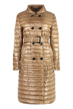 Load image into Gallery viewer, Belted long down jacket