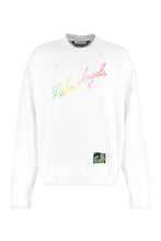 Load image into Gallery viewer, Embroidered logo crew-neck sweatshirt