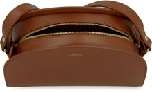 Load image into Gallery viewer, Demi-Lune leather crossbody bag