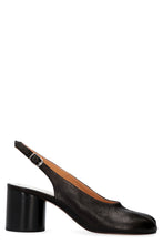 Load image into Gallery viewer, Tabi leather slingback pumps