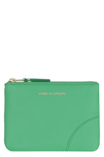 Load image into Gallery viewer, Logo detail leather pouch