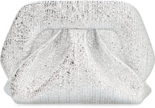 Load image into Gallery viewer, Gea laminated faux leather clutch