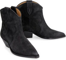 Load image into Gallery viewer, Dewina suede cowboy boots
