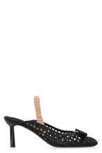 Load image into Gallery viewer, Flavia fabric slingback pumps
