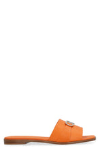 Load image into Gallery viewer, Leather flat sandals
