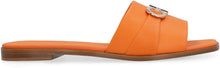 Load image into Gallery viewer, Leather flat sandals
