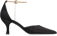 Load image into Gallery viewer, Dana Satin slingback pumps
