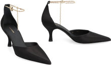 Load image into Gallery viewer, Dana Satin slingback pumps
