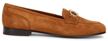 Load image into Gallery viewer, Moccasin decoration Gancini in suede leather
