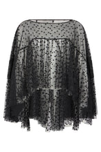 Load image into Gallery viewer, Lace blouse with boat neck
