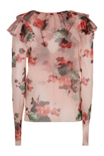 Load image into Gallery viewer, Printed frill blouse
