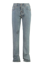 Load image into Gallery viewer, 5-pocket straight-leg jeans
