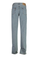 Load image into Gallery viewer, 5-pocket straight-leg jeans
