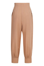Load image into Gallery viewer, High-waist tapered-fit trousers

