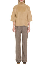 Load image into Gallery viewer, Peace motif jacquard trousers
