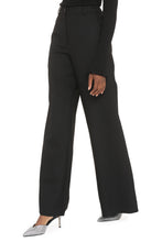 Load image into Gallery viewer, High-waist wide-leg trousers
