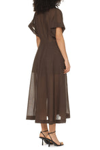 Load image into Gallery viewer, Wool blend shirtdress
