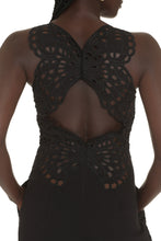Load image into Gallery viewer, Long jumpsuit with Sangallo inserts
