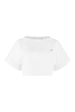Load image into Gallery viewer, Logo detail cropped t-shirt
