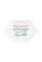 Load image into Gallery viewer, Logo detail cropped t-shirt
