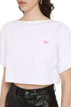 Load image into Gallery viewer, Logo detail cropped t-shirt
