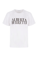 Load image into Gallery viewer, Cotton crew-neck T-shirt
