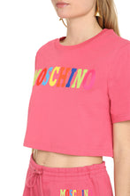 Load image into Gallery viewer, Cotton crew-neck T-shirt
