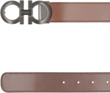 Load image into Gallery viewer, Reversible leather belt
