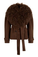 Load image into Gallery viewer, Faux fur jacket
