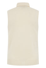 Load image into Gallery viewer, Sleeveless high collar sweater
