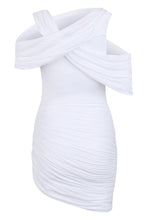 Load image into Gallery viewer, Asymmetrical short dress
