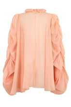 Load image into Gallery viewer, Blouse in creponne with hooks
