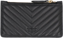Load image into Gallery viewer, Airone quilted leather card holder

