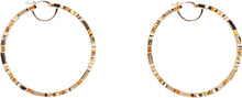 Load image into Gallery viewer, Logo hoop earrings
