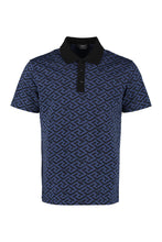 Load image into Gallery viewer, Stretch cotton piqué polo shirt
