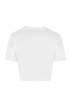 Load image into Gallery viewer, Logo detail cropped t-shirt
