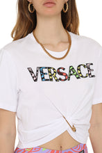 Load image into Gallery viewer, Logo detail cropped t-shirt
