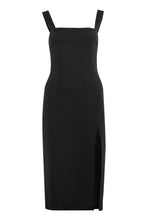 Load image into Gallery viewer, Amichevole stretch linen sheath dress
