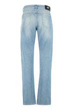 Load image into Gallery viewer, 5-pocket straight-leg jeans
