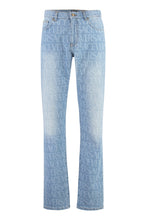 Load image into Gallery viewer, 5-pocket straight-leg jeans
