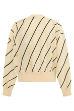 Load image into Gallery viewer, Pullover with diagonal stripes
